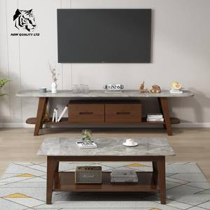 China Manufactory <b>Low</b> Cost Customized Large Stock Ready Ship Solid Wood Eco-Friendly Easy Assembly Newest Design Coffee <b>Table</b> - Product Image 5