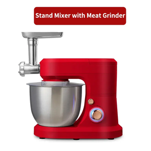 Hachoir à viande multifonctionnel 3 en 1 électrique 1500W 6L, mélangeur à pâte, mixeur à verre - Product Image 5