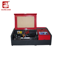 Machine de gravure laser CO2 40W 4040 refroidie par eau CNC, formats graphiques AI pour bois, MDF, verre, acrylique, non-métaux et tissus
