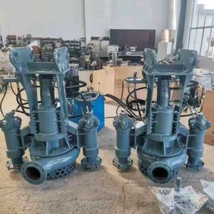 Pompe centrifuge submersible hydraulique 11 kW pour boues, pour drague à sable et excavatrice - Product Image 4