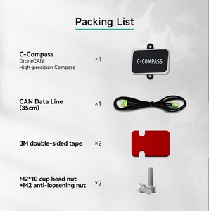 Cuav C-เซ็นเซอร์เข็มทิศ dronecan RM3100โมดูลจีพีเอสเกรดมืออาชีพสำหรับการนำทาง GNSS - Product Image 6