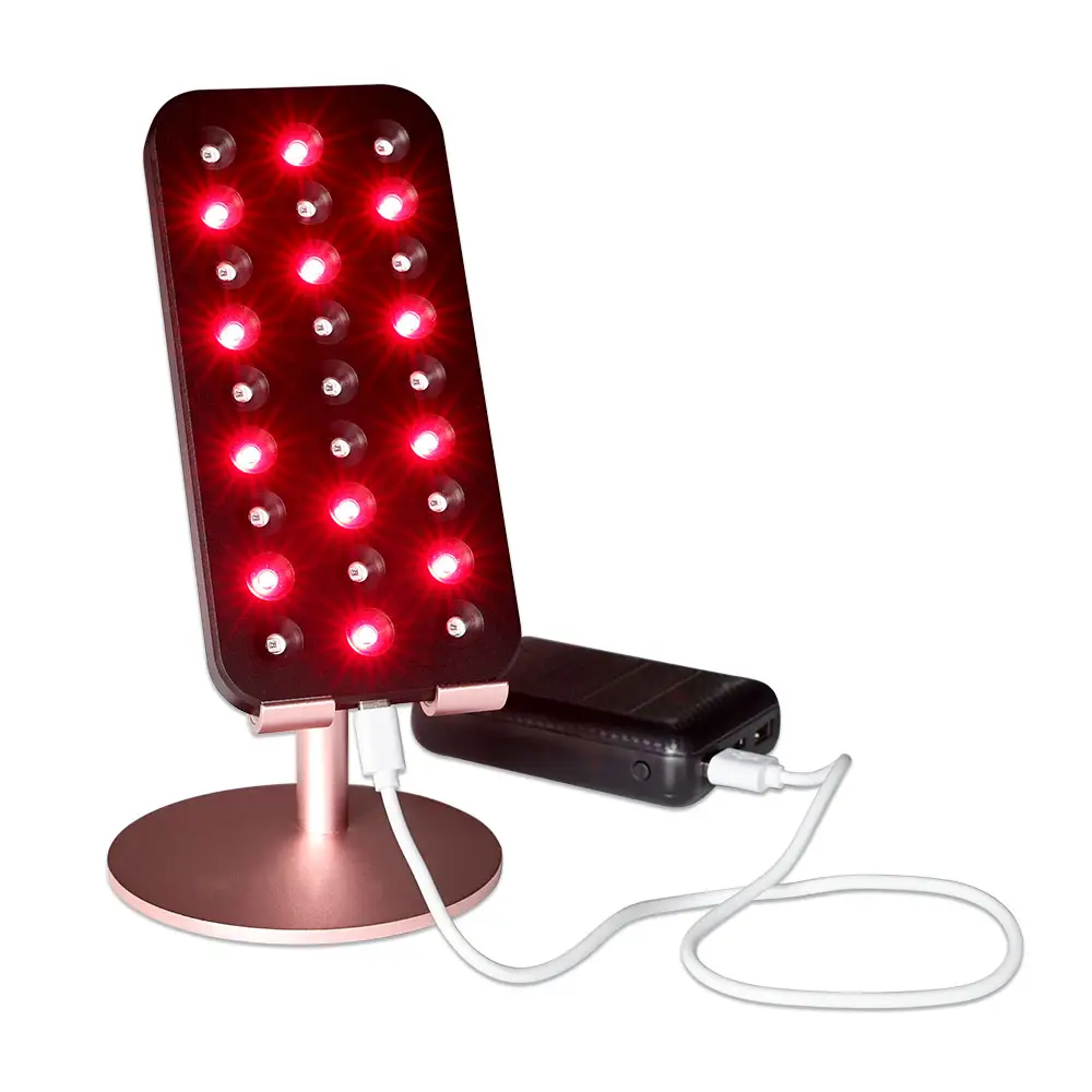 Hot Sell Beauty Lamp Skin Care 660nm Red Led Light Therapy Handheld 850nm Infra Near Infrared Panel Device Therapy Pain Relief