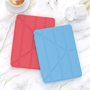 Vente flash Étui en cuir TPU multi-pli pour <span class=keywords><strong>iPad</strong></span> 9.7/10.2 Housses de tablette souples durables pliables pour <span class=keywords><strong>iPad</strong></span> Pro 11 12.9 Air 10.9 pouces - Product Image 4