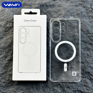 Funda Transparente Magnética de Alta Transparencia VAWI C034 para Samsung S26 Ultra Plus, Diseño Anti-amarilleo - Product Image 2