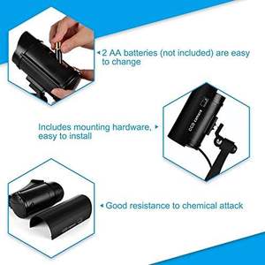 Caméra de sécurité factice à lumière clignotante rouge réaliste fausse Surveillance CCTV 11B modèle électronique grand public - Product Image 5