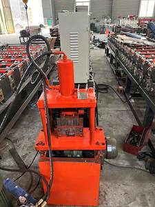 الصين باب جراج من الفولاذ صنع آلات Rollformer مصنع قطاع مواد بناء مصراع الباب صنع آلة - Product Image 3