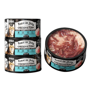 Comida Húmeda Feast in Jelly para Gatos, Fórmula <span class=keywords><strong>de</strong></span> Pollo y Atún, Alta <span class=keywords><strong>en</strong></span> Proteínas, Sin OMG, Orgánica, Multivitaminas y Posbióticos, 85g - Product Image 5