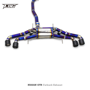 Catback-tubo de <span class=keywords><strong>Escape</strong></span> Y silenciador de titanio para <span class=keywords><strong>Nissan</strong></span> <span class=keywords><strong>GTR</strong></span>/GT-R 3.8TT, años 2008 a 2023 - Product Image 4