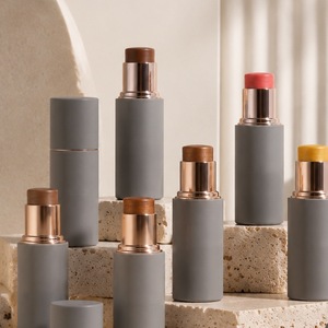 Barra de Contorno Facial de Marca Privada, Bronceador e Iluminador en Barra, Resistente al Agua, Alta Pigmentación, 10 Colores - Product Image 3