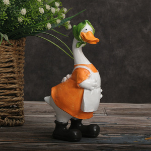 Decorazione di anatra in resina 3D per <span class=keywords><strong>giardino</strong></span> artigianale di Natale modello creativo di simulazione di <span class=keywords><strong>mare</strong></span> per la decorazione del paesaggio - Product Image 3