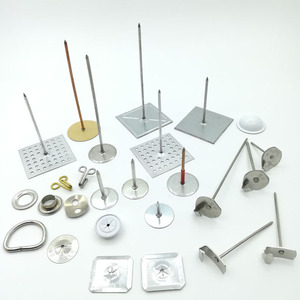 2-1/2" Metal Insulation Hangers Hvac Accessories <strong>Adhesive</strong> Spindle <strong>Pins</strong> - Product Image 6