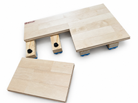 Système de revêtement de sol en bois dur d'érable de qualité supérieure FH Elite, durable, facile à assembler, portable, respectueux de l'environnement, niveau compétition pour l'entraînement au hockey