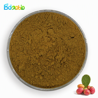 Extrait de Nopal Naturel de Haute Qualité de Grade Alimentaire Opuntia Ficus-Indica en Poudre, Extrait de Cactus Figue de Barbarie pour Complément Alimentaire
