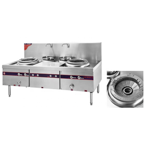 Estufas de wok de acero inoxidable para restaurantes, gran potencia, comercial, <span class=keywords><strong>comida</strong></span> rápida, <span class=keywords><strong>Asia</strong></span> - Product Image 1