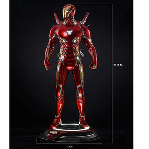Statua in Resina a Grandezza Naturale di Iron Man MK50, Personaggio <span class=keywords><strong>Marvel</strong></span> Popolare per Decorazione Domestica - Product Image 6