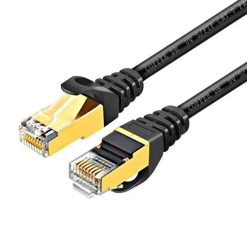 CableCreation SSTP Cat7 RJ45 كابل شبكة محلية الذهب مطلي عالية السرعة 600Mhz الملتوية زوج شاشة Cat7 شبكة كابل مع 10 جيجابايت في الثانية 30m