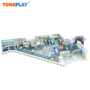 Terrain de jeux intérieur Murs d'escalade Toboggan Intérieur Soft Play Equipment Ball Pit Naughty Castle With Sponge Pool - Product Image 3