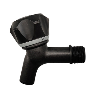 Yunsu Faucet Diaphragm Series Black Basin Kitchen Plastic 1/2" Faucet for Bathroom Toilet - Product Image 1