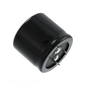 ตัวเก็บประจุแบบฝังผนัง CAP ALUM 330UF 20% 450V SNAP TH 330 uF รุ่น B43601C5337M000 - Product Image 1