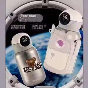 หลอดดูดซิลิโคนไทเทเนียมขนาด450มล. สำหรับเด็กนักเรียนถ้วย2025ดีไซน์ใหม่ - Product Image 6