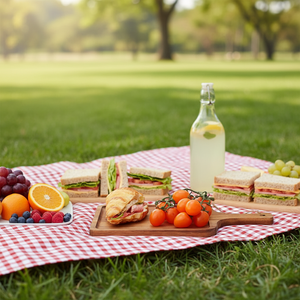 Plateau <span class=keywords><strong>de</strong></span> service décoratif en bois d'acacia avec poignée, 16 pièces, pour charcuterie, pizza, pain, <span class=keywords><strong>fromage</strong></span>, fruits, pour comptoir <span class=keywords><strong>de</strong></span> cuisine - Product Image 3