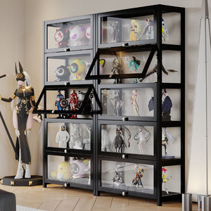 Vitrina Acrílica <span class=keywords><strong>Lego</strong></span> para Figuras, Estantes de Almacenamiento de Productos Cosméticos de Vidrio, Muebles para el Hogar, Armarios para Sala de Estar - Product Image 1