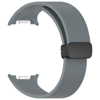 Correa de reloj de silicona texturizada Win-Win con cierre magnético para Samsung Galaxy Watch 8/8 Classic Correa de repuesto suave