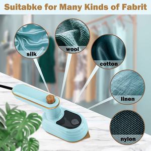 Défroisseur à <span class=keywords><strong>main</strong></span> pliable bleu <span class=keywords><strong>pas</strong></span> <span class=keywords><strong>cher</strong></span> HX-6168 Mini 50ML Électrique 33W Défroisseur à vapeur blanc portable Machine à repasser à vapeur - Product Image 6