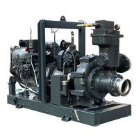 Pompe minière à moteur diesel à commande intelligente, à forte aspiration et à grand débit, système à vide élevé refroidi par air