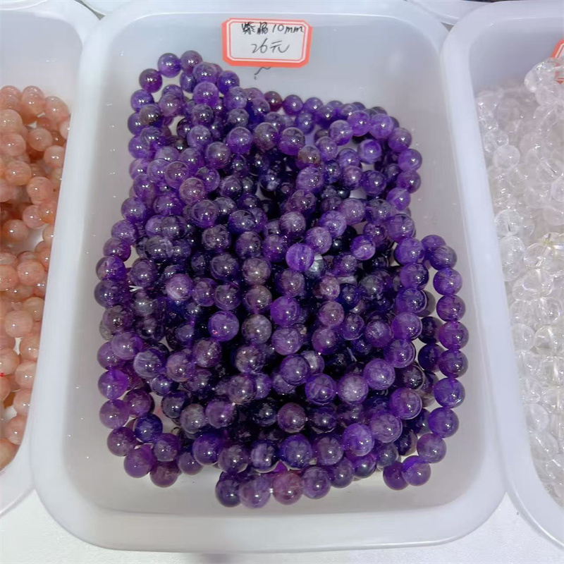 Crystal Beads with Hole Tumbled Stone