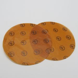 Feuilles de papier sulfurisé brun biodégradable, absorbant la graisse, pour emballage de burgers - Product Image 5