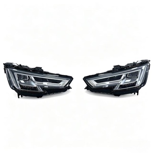 Gruppo Fari a LED Completo per Auto con Indicatore di Direzione Dinamico Sequenziale ad Alta Luminosità per <span class=keywords><strong>Audi</strong></span> <span class=keywords><strong>A4</strong></span> A4L B9 2017 <span class=keywords><strong>2018</strong></span> 2019 - Product Image 3