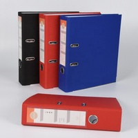 Carpeta Archivadora de Anillas de 2/3 Pulgadas, A4, de Plástico PP, con Cubierta de Tela y Anillas Metálicas, OEM