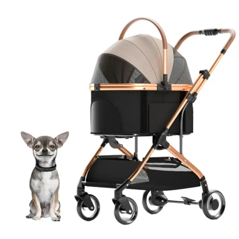 Bello Puppy Stroller destacável Pet Stroller para cães Pet Carriers & Travel Products