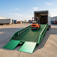 Rampe de quai hydraulique mobile 6-10 tonnes pour le chargement de conteneurs et le déchargement de camions