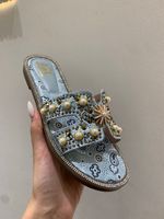 Nouveau Out dames pantoufles fond plat femmes Cool pantoufles Outwear chaussures de mode