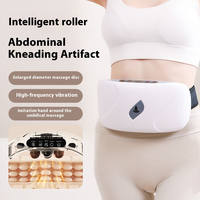 Machine de massage abdominal électrique intelligente pour pétrir le ventre avec ceinture amincissante brûle les graisses Bian Stone Hot Compress Massager
