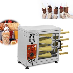 Cône De Crème Glacée Kurtos Kalacs Cheminée Gâteau Four Machine Électrique Toast Rouleau Machine À Pain Équipement De Cuisson - Product Image 1