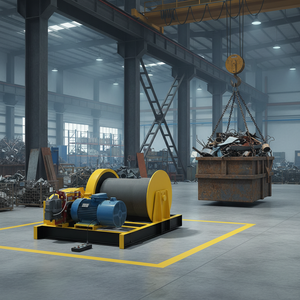 Polipasto Eléctrico de Acero con Cable de Acero, Capacidad de 35 Toneladas para Grúas - Product Image 3