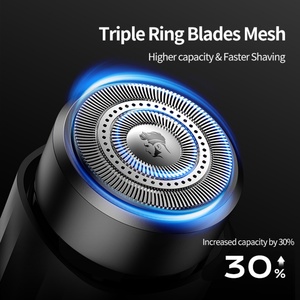 Afeitadora Eléctrica Portátil de Alta Calidad, Mini Máquina de Afeitar Recargable para Cara, Cuerpo y Bikini, Afeitadora Impermeable en Seco/Húmedo para Viajes - Product Image 6