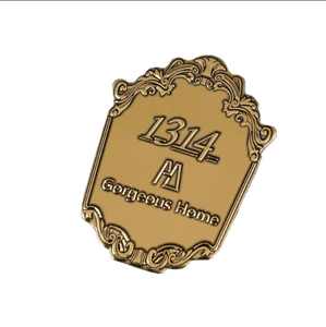 Plaques signalétiques métalliques personnalisées, <span class=keywords><strong>étiquette</strong></span>s en aluminium avec logo imprimé, plaques de marque en titane gravées/estampées/brändées - Product Image 1