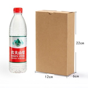 Logotipo personalizado marrón reciclado <span class=keywords><strong>de</strong></span> cartón <span class=keywords><strong>de</strong></span> papel Kraft calcetín embalaje deslizante cajón caja con manga - Product Image 6