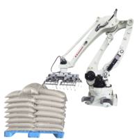 Robot palettiseur automatique à livraison rapide, 1000 sacs/h, bras robotique de palettisation, robot palettiseur industriel
