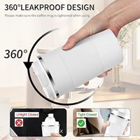 Taza de Viaje de Acero Inoxidable con Aislamiento al Vacío OEM de 12/17 oz, Tapa con Funda de Silicona, Rendimiento Térmico de 6-12 Horas, Ecológica
