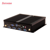 Zeroone ZIC-1A PC Industriel Sans Ventilateur Intel Baytrail J1900-D Avec Phoenix terminal Realtek RTL8111H Bord RJ45