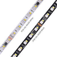 Bandes LED RVBW 24V à IC externe programmable, pleine couleur, pour bars et KTV