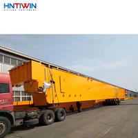HNTIWIN Grue à pont double à crochet de levage EOT de haute qualité pour usine, 20, 25 et 30 tonnes, pour l'industrie