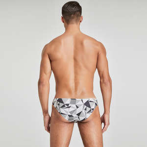 Caleçons de sport sexy pour hommes, coupe basse, en Spandex, pour la plage et la natation, personnalisés en usine - Brave Person - Product Image 4