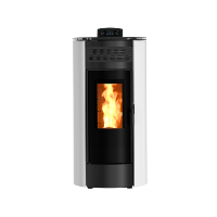 Poêle à granulés CE ROHS 14,3 kW, nouveau design moderne, autoportant, avec télécommande WIFI, facile à utiliser, haute efficacité, pour intérieur