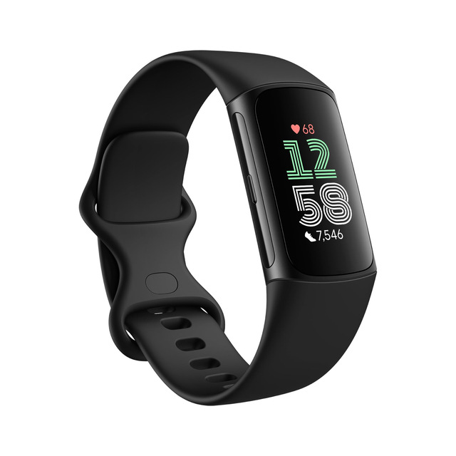 Smartwatch with AMOLED Display and Aluminum Alloy Band Compatible with for Charge 6 Fitness Tracker
